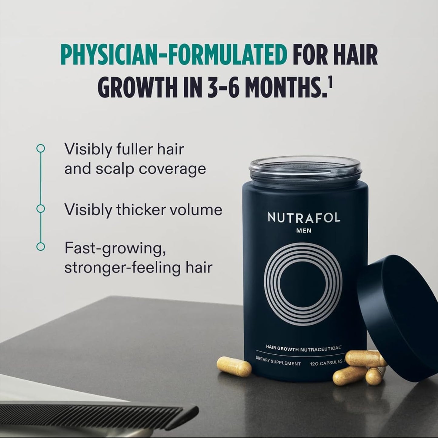 Nutrafol Men's Hair